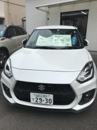 試乗車　SWIFT Sportご紹介！！！